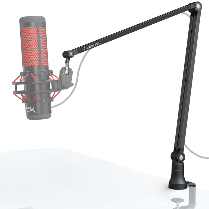 Mikrofonständer Boom Arm, 360° drehbarer Mikrofonständer mit Tischhalterung