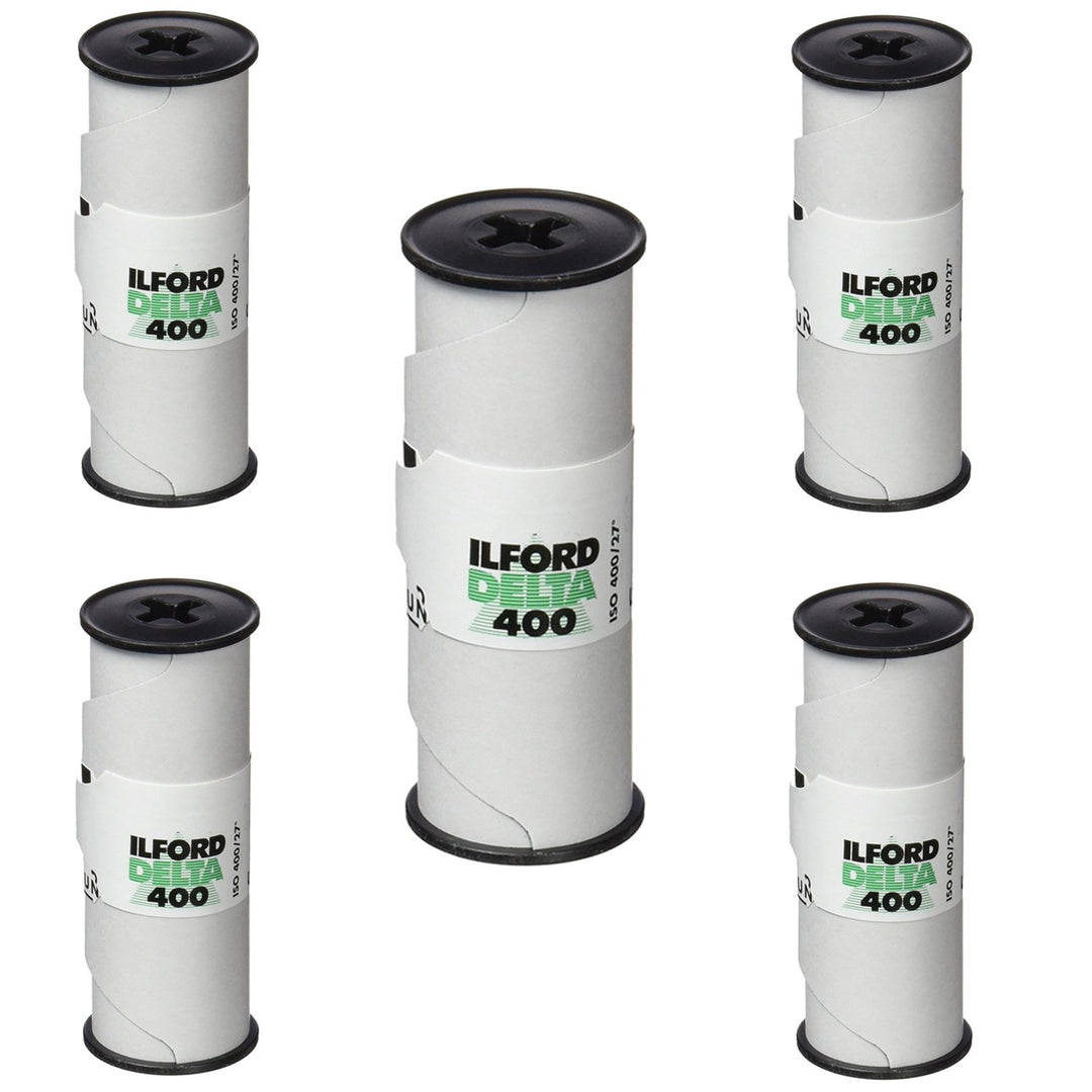 Ilford Delta 400 120 Film, 5 Rollen