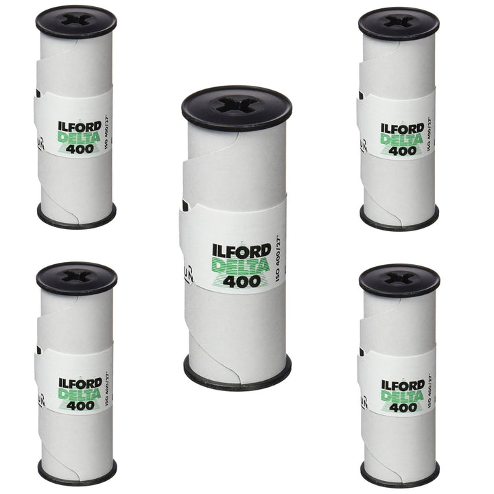 Ilford Delta 400 120 Film, 5 Rollen