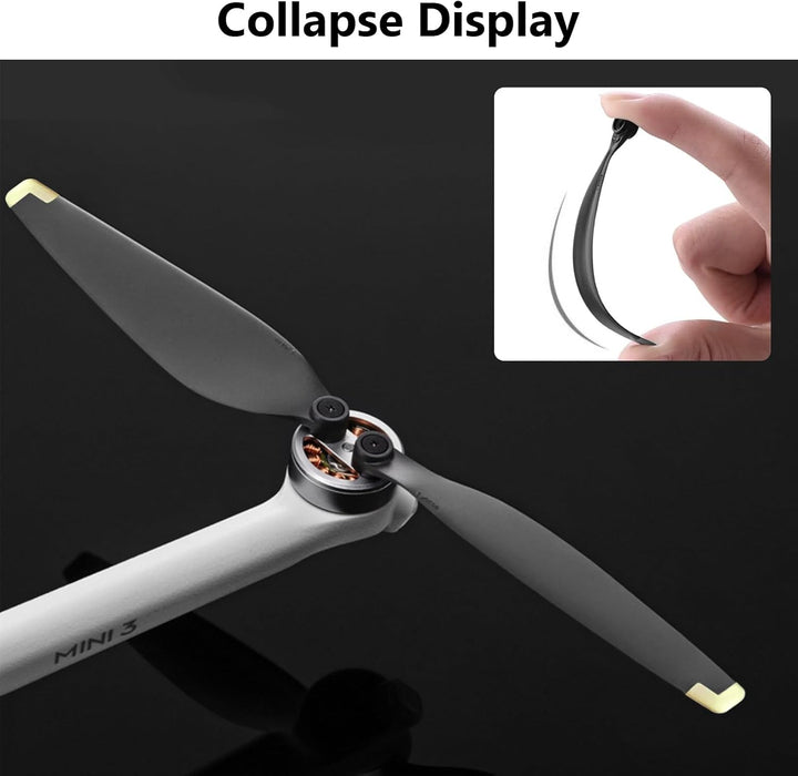 Mini 3 Propeller, 16 Pcs Drohne Mini 3 Propeller mit 24 Schrauben und 2 Schraubendreher, Mini 3 Zube
