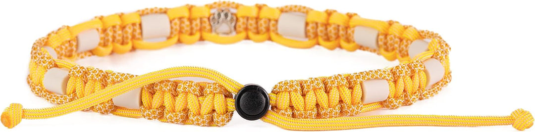 Dalias Dogs - Premium EM-Keramik Bio Natur Hundehalsband Katze Halsband Hund Schmuckhalsband Paracor