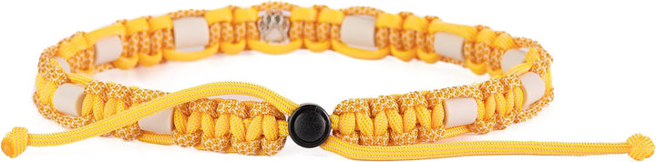 Dalias Dogs - Premium EM-Keramik Hundehalsband Katze Halsband Hund Schmuckhalsband Paracord (41-50 c