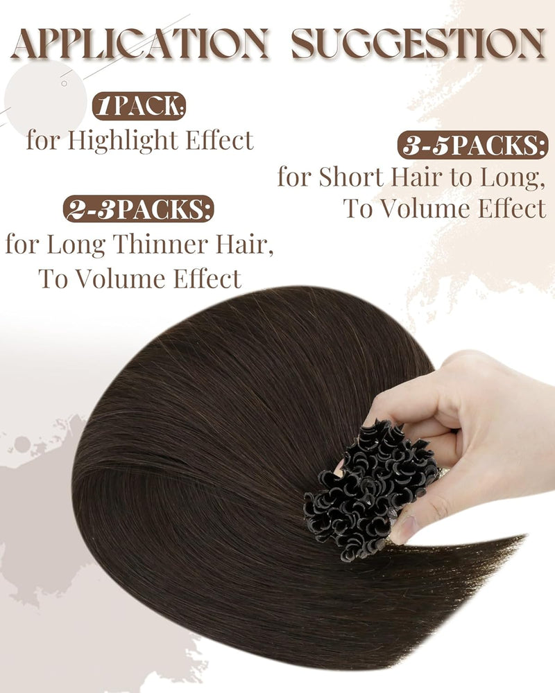 Hetto Echthaar Bondings Extensions Braun Keratin Extensions Bonding Echthaar Remy Extensions Echthaa