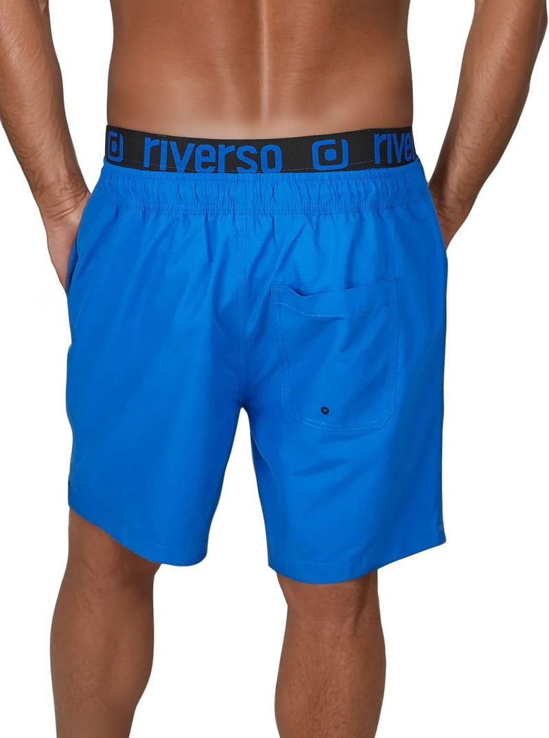 riverso Badehose Herren Regular Fit RIVBobby Kurze Hosen Badeshorts Schwimmhose Shorts Schnelltrockn