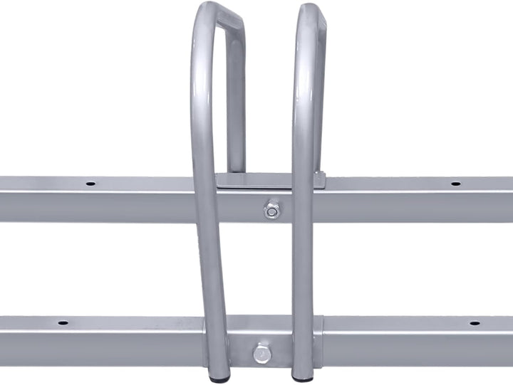Ikodm 2 x 4er Fahrradständer im Set, Mehrfachständer für 4 Fahrräder 35-55 mm Reifenbreite Aufstells