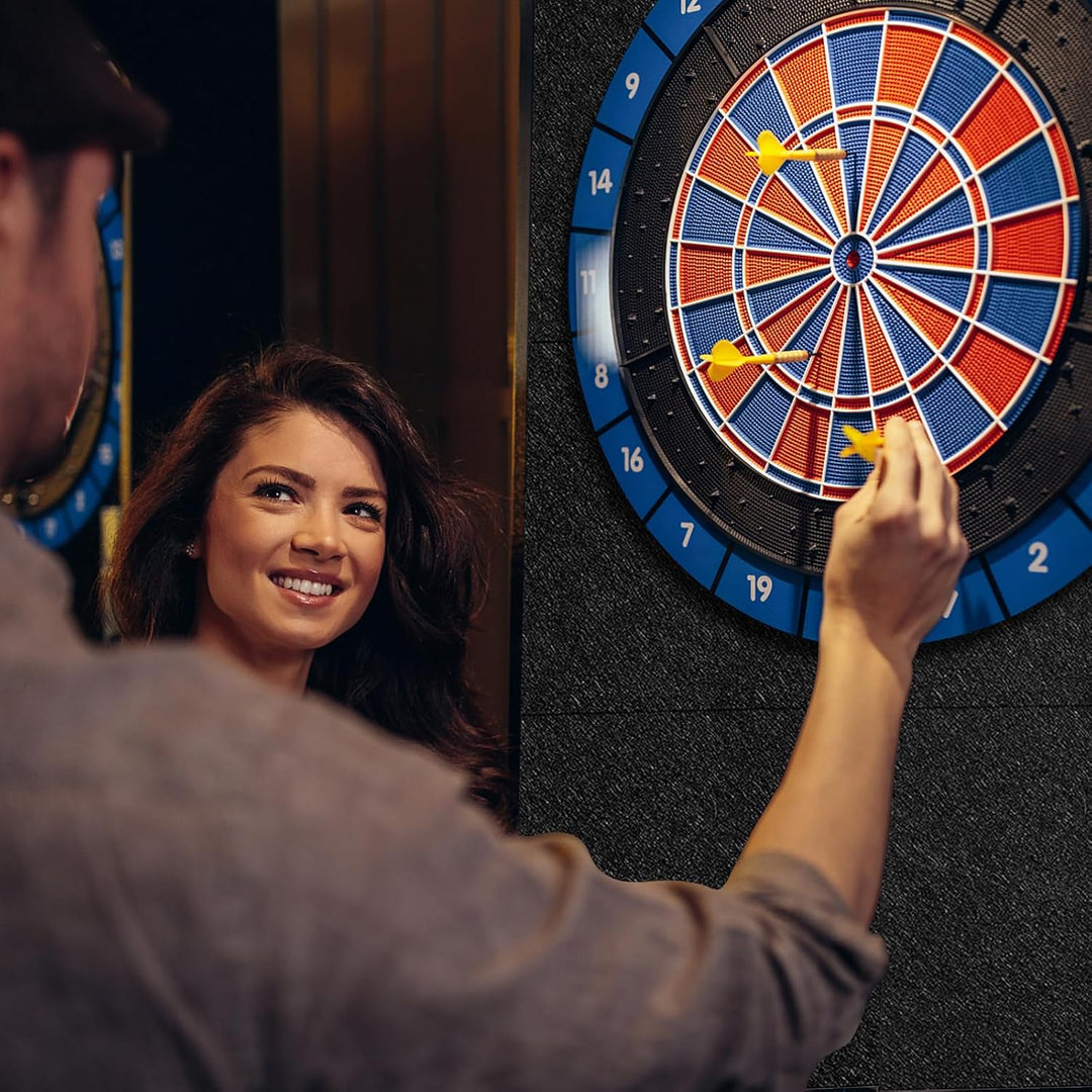KEAGAN Dartboard-Wandschutz, Filz-Dartboard-Wandschutz, Selbstklebend, Gespleisst, Wandumrandung für