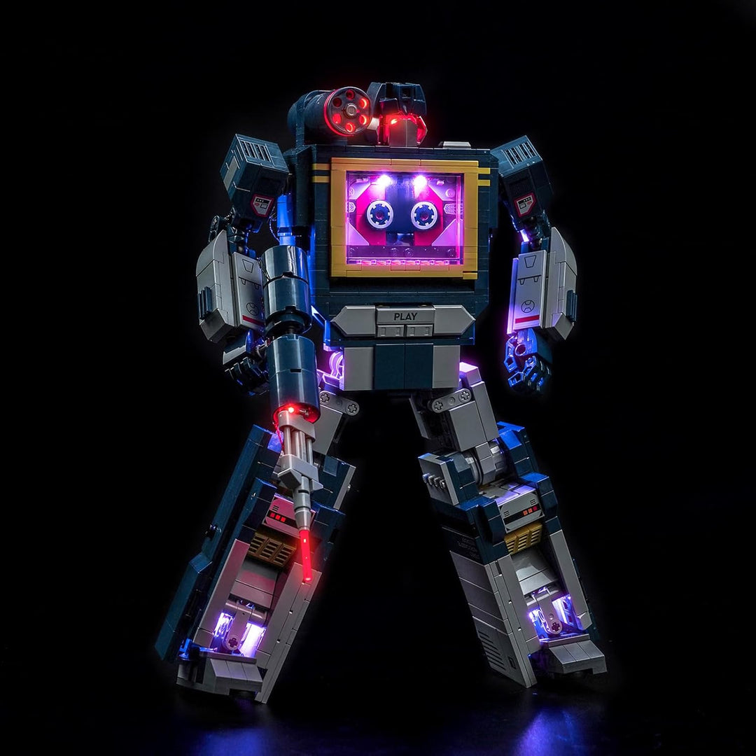 Fernbedienung Licht-Kit Kompatibel mit Lego 10358 Soundwave (Kein Modell), Led Beleuchtungs Set Comp