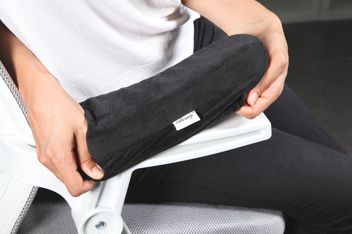 Aloudy Ergonomische Armlehnenpolster aus Memory-Schaum für Bürostühle, Bequeme Armlehnenbezüge für G