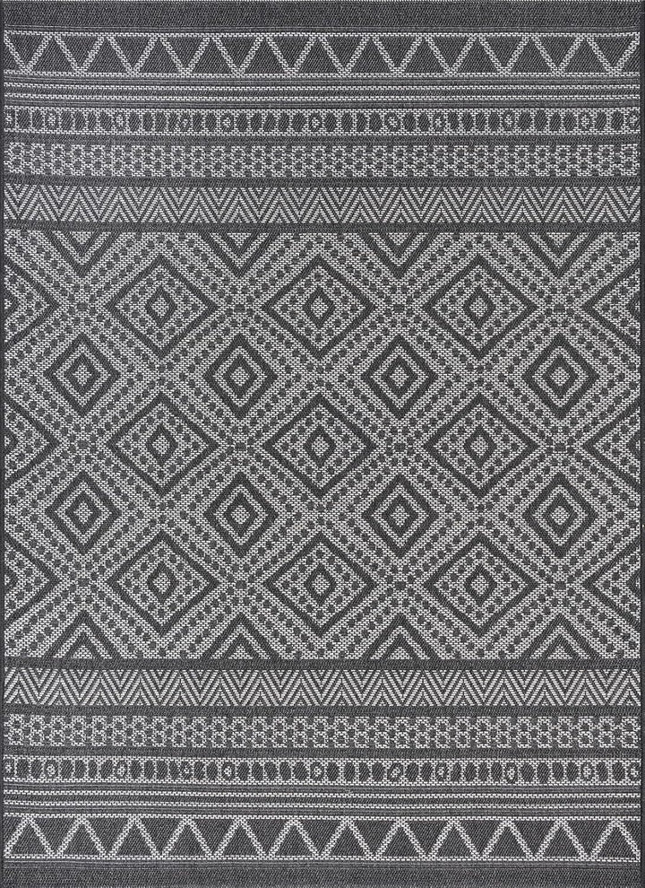 Mia´s Teppiche Denver robuster Outdoor Teppich, modern, Wetterfest & UV-beständig, für Balkon, Terra