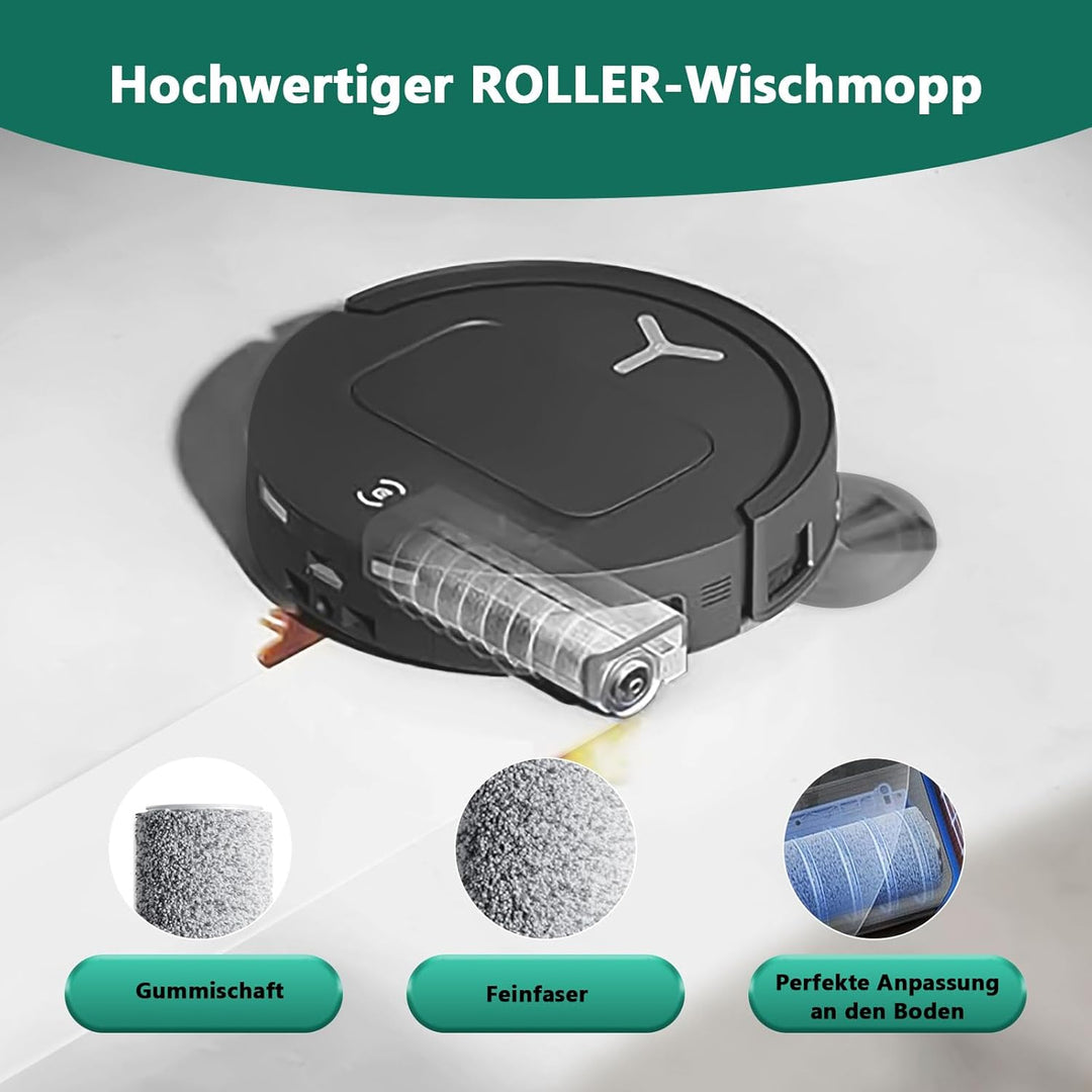 KGC 19 Stück Zubehörset für Ecovacs Deebot T80 Pro Omni, X8 OMNI, X8 Pro OMNI Saugroboter, 1 Hauptbü