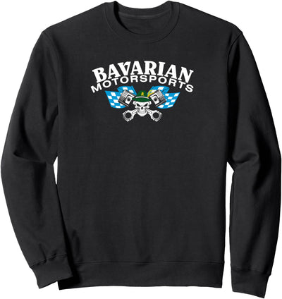 Bavarian Motorsports Alpiner Schneller als man 2-seitig Ist Sweatshirt