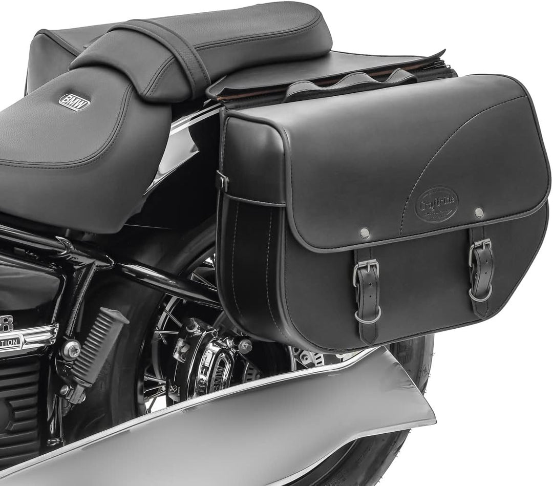 Satteltaschen KT + Halter für Royal Enfield Bullet, Classic 500