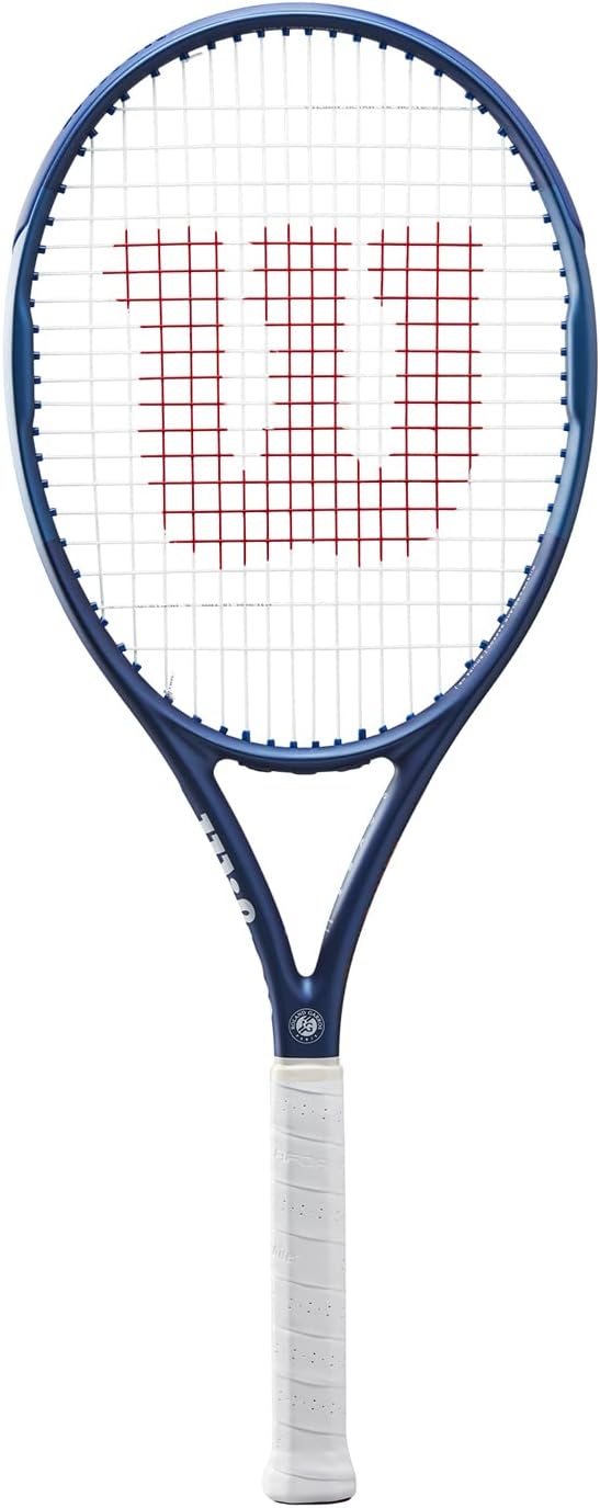 Wilson Tennisschläger Roland Garros Equipe HP, Carbonglasfaser, Grifflastige Balance, 302 g, 68,6 cm