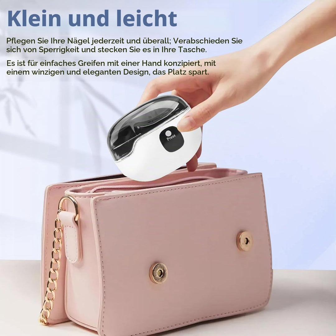 Elektrischer Nagelknipser, 4-in-1 Automatischen Nagelknipser, Electric Nail Clipper für Dicke Nägel