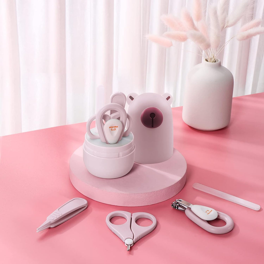 Baby-Nagelknipser-Set mit niedlichem Etui, Fingernagel- und Zehennagelfeilenset für die Maniküre und
