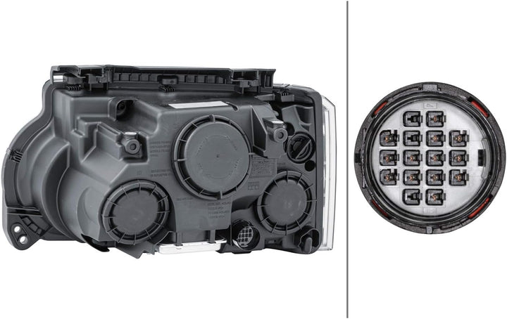 HELLA 1EL 238 036-441 Bi-Xenon Scheinwerfer - Range Rover III (L322) - CCC/ECE - für Rechtsverkehr -