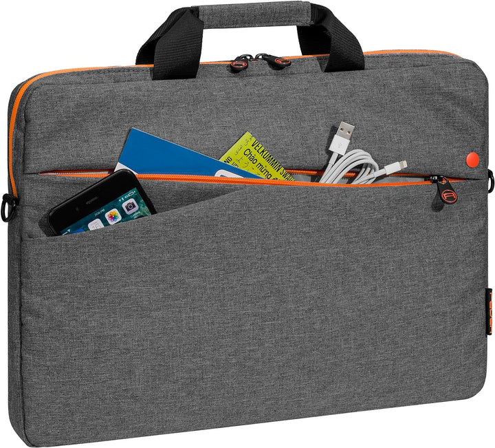 PEDEA Laptoptasche "Fashion" Notebook-Tasche bis 15,6 Zoll (39,6 cm) Umhängetasche mit Schultergurt