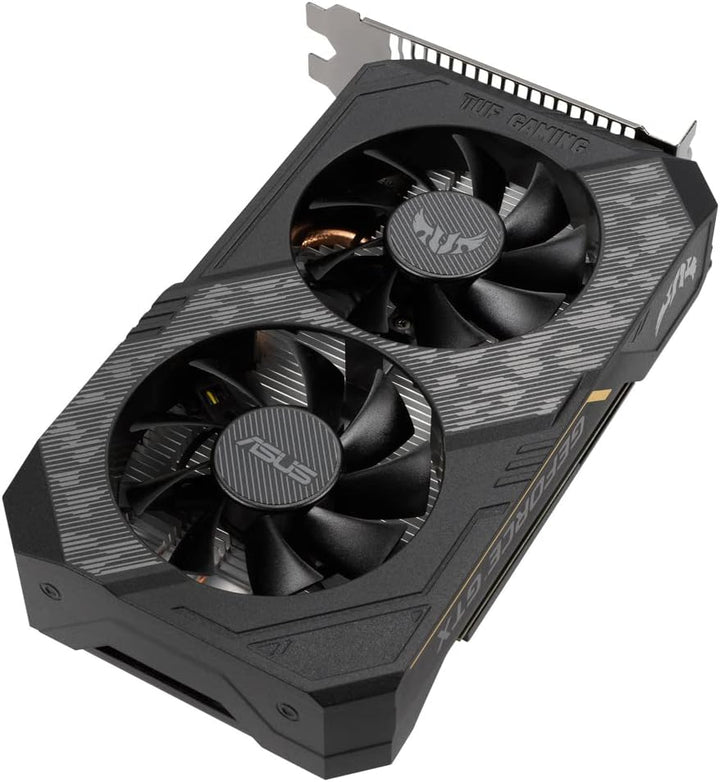 ASUS TUF Nvidia GeForce GTX 1650 4GB OC Edition Gaming Grafikkarte (GDDR6 Speicher, PCIe 3.0, 1x HDM
