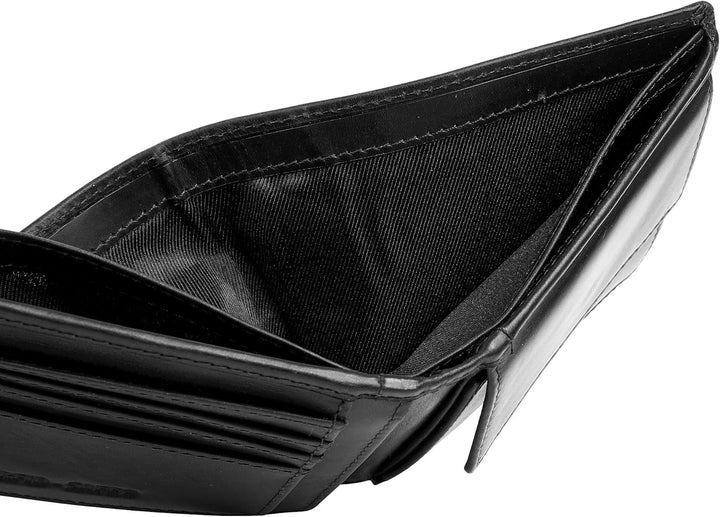 Chiemsee Geldbörse Echt Leder schwarz Herren - 021131, Schwarz