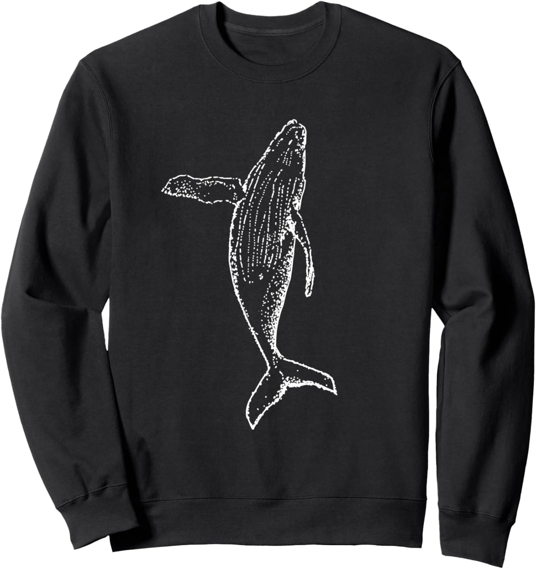Wal Walfisch -Verspielt und der Wal - Playful And The Whale Sweatshirt