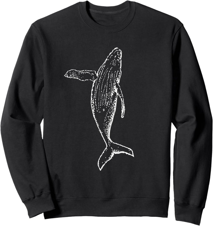 Wal Walfisch -Verspielt und der Wal - Playful And The Whale Sweatshirt