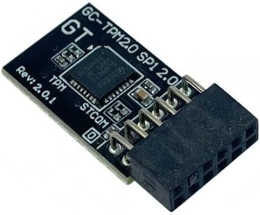 JINTAI 12-Pin-Modul TPM SPI 12-Pin-Modul für Gigabyte-Motherboard Z390 M Gaming Z490M (rev. 1.0) Z49