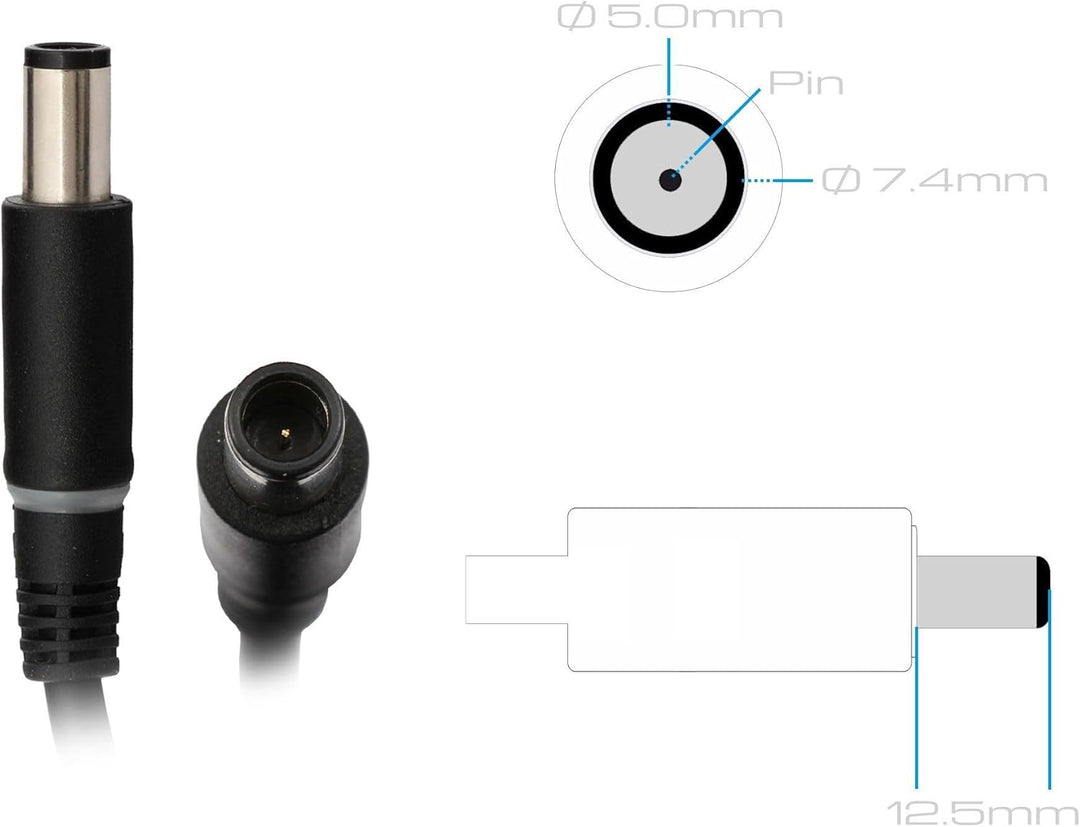 Dell Latitude 15 (E6540) Original Netzteil 130 Watt Flache Bauform