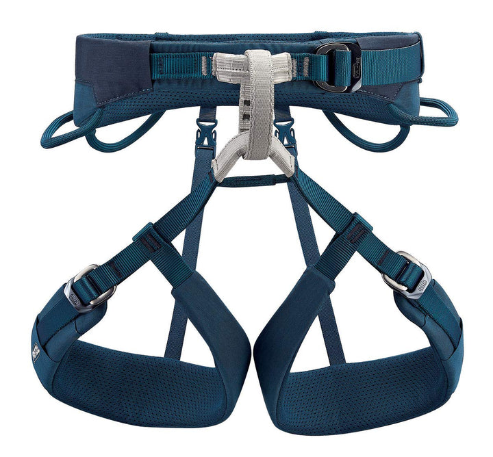 PETZL Unisex Adjama Klettergurt (1er Pack) S Blau, S Blau