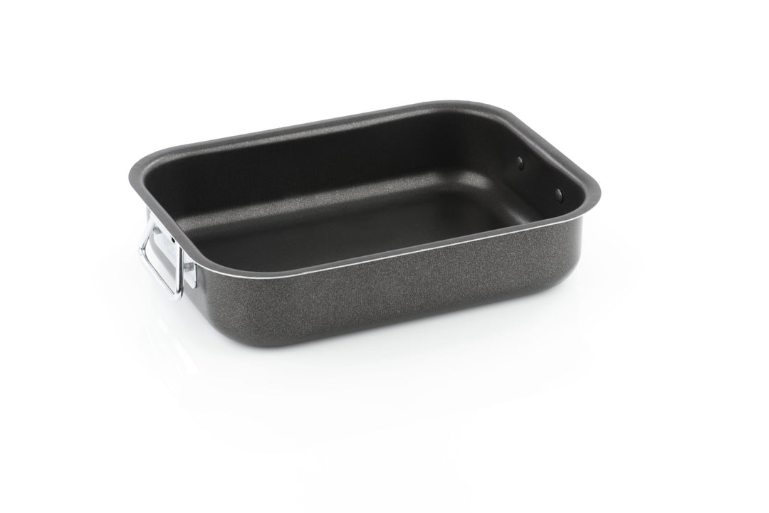 Barazzoni 80215503023 Bräter/Lasagneform aus beschichtetem Aluminium, 30 x 22 cm