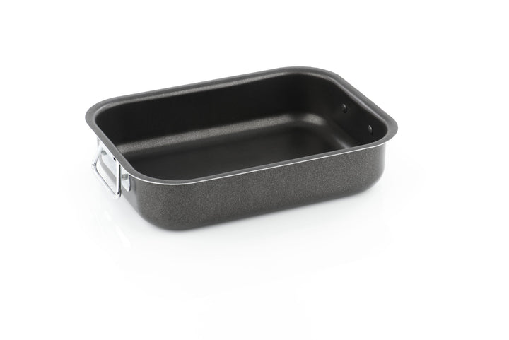 Barazzoni 80215503023 Bräter/Lasagneform aus beschichtetem Aluminium, 30 x 22 cm