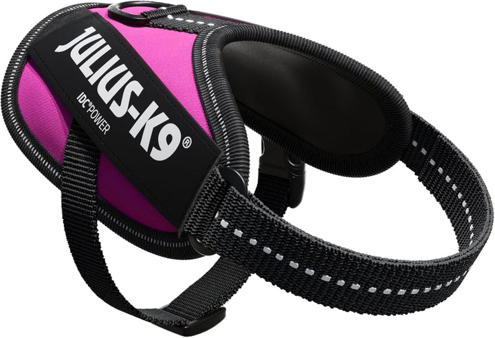 JULIUS K-9 IDC Powergeschirr, Grösse: 2XS / Baby 2, Dunkelpink, 16IDC-DPN-B2
