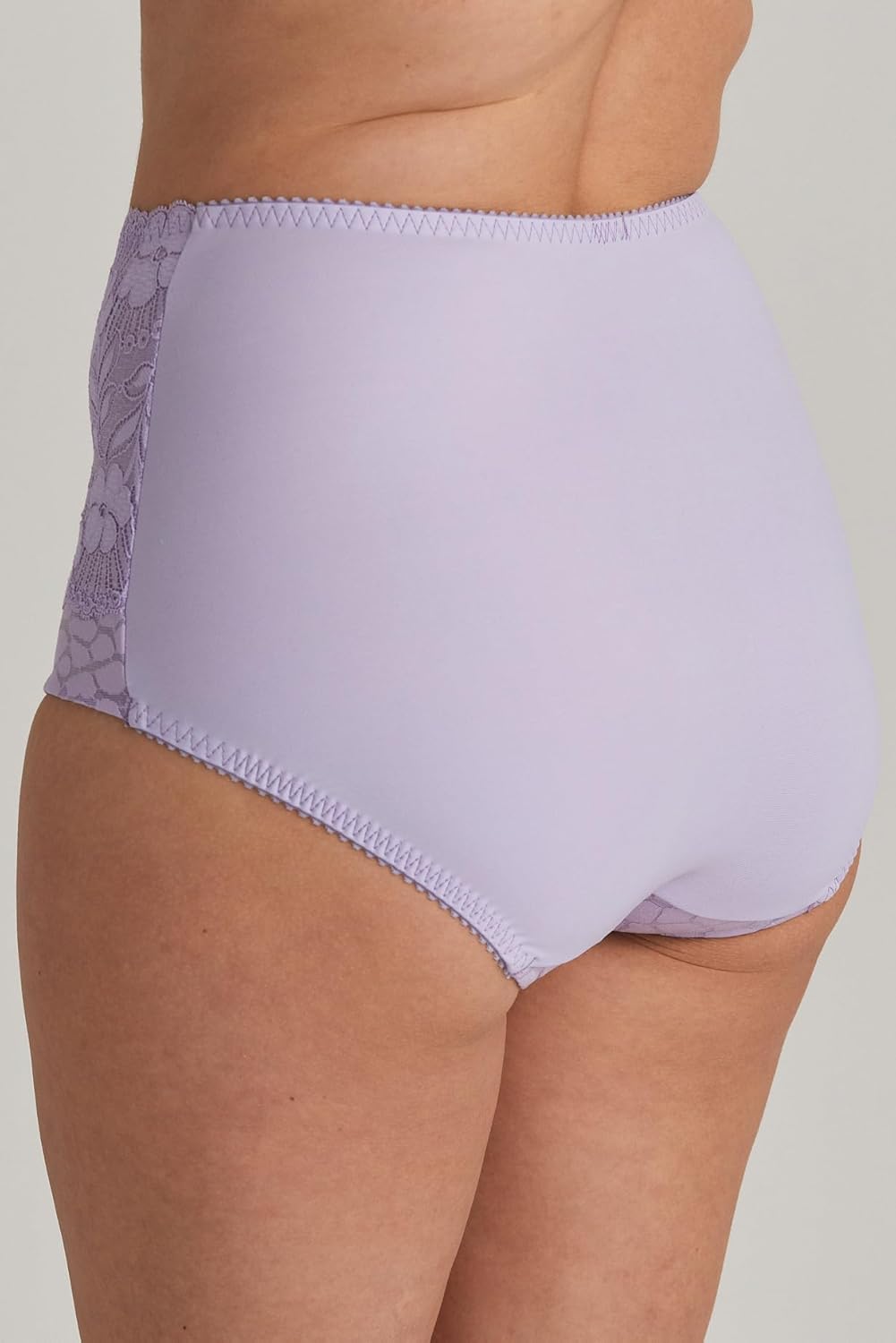 Miss Mary of Sweden Jacquard &amp; Lace Miederhose 40 Lavendel, 40 Lavendel