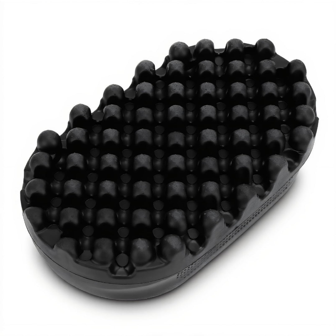 Lockenbürste aus Silikon, Gedrehte Lockenbürste, Lockenbürste für Afro Haare, Waschbarer Afro Zopf D
