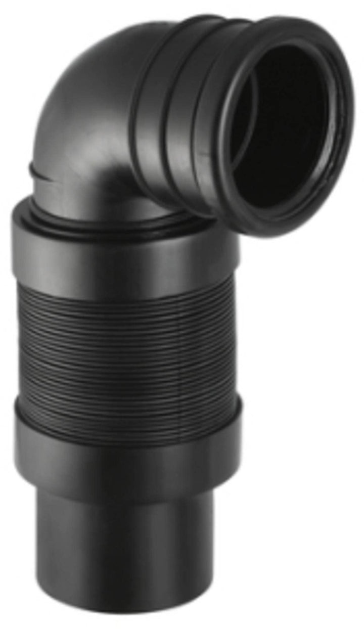 Geberit PE-Wandklosett-Bogen Flexibel 90/90 mm, 241521001