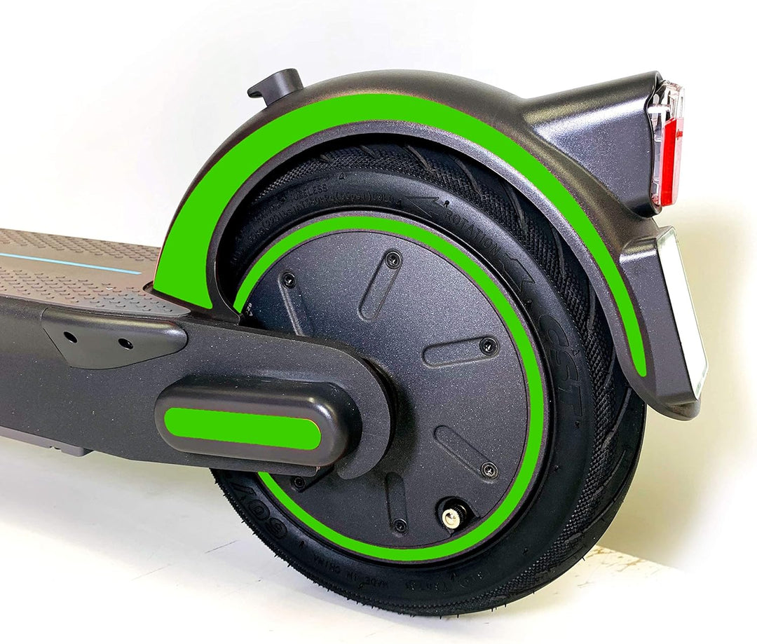m2medien Aufkleber-Set/Sticker Set - 25-teilig auf 34x22cm Bogen geeignet für Segway Ninebot Max g30
