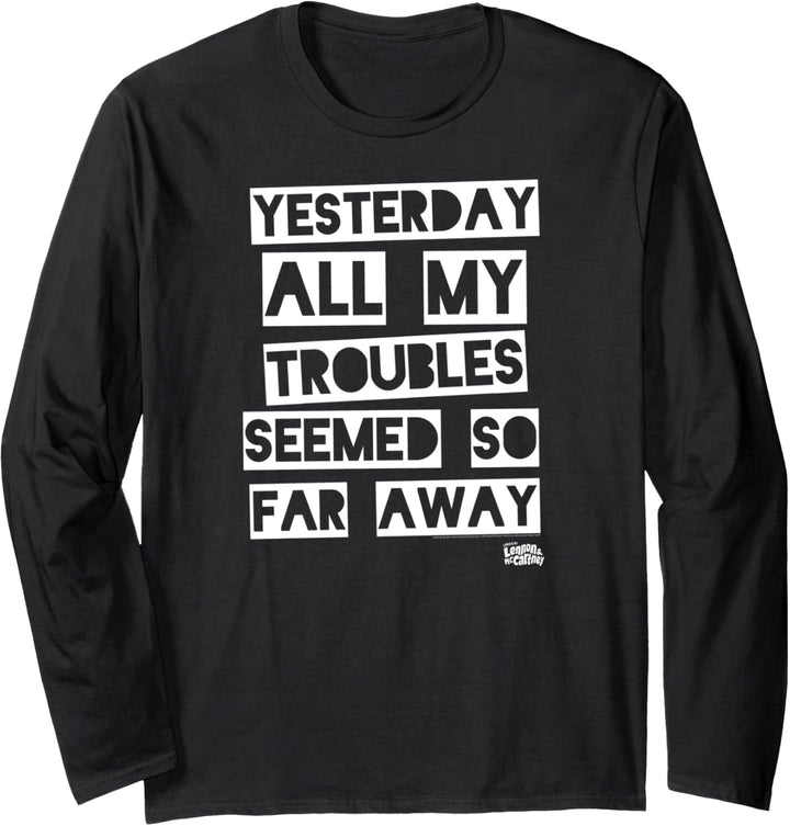 Songtexte von Lennon und McCartney - Yesterday Langarmshirt