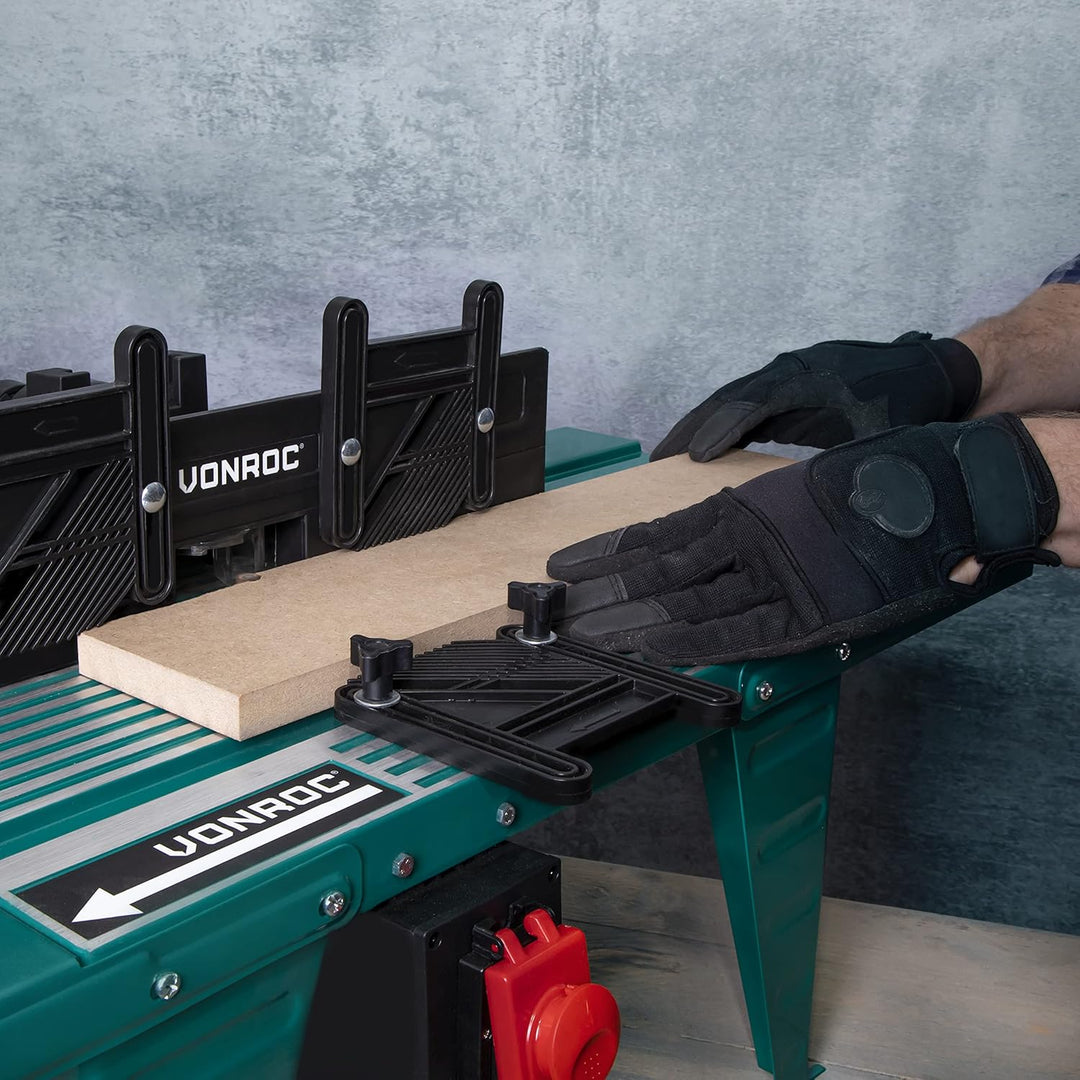 VONROC Frästisch für Oberfräse, Fräsmaschine Metall - Universal für alle Oberfräsen bis 155mm und 18