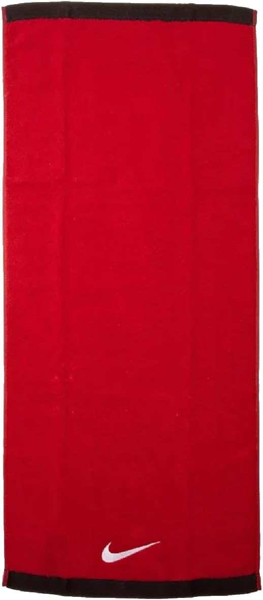 Nike Fundamental Towel Handtuch (red/White), Red/White