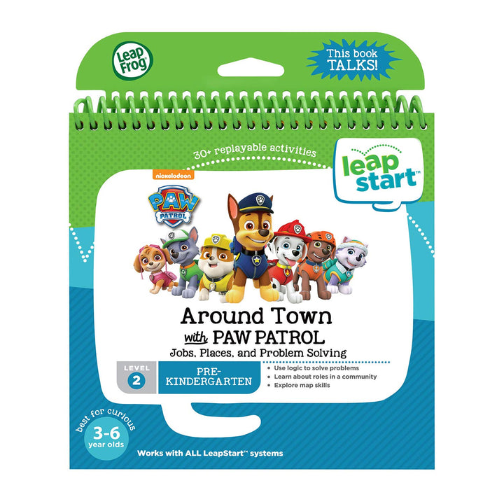 Leapfrog LeapStart Paw Patrol Activity Book Blau/Lila Level 2 3D, Blau/Lila Level 2 3D