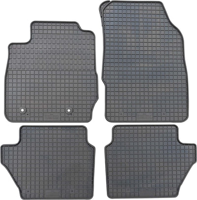 PETEX 36610 Gummimatten passend für Ecosport ab 41730 Fussmatten schwarz 4-teilig