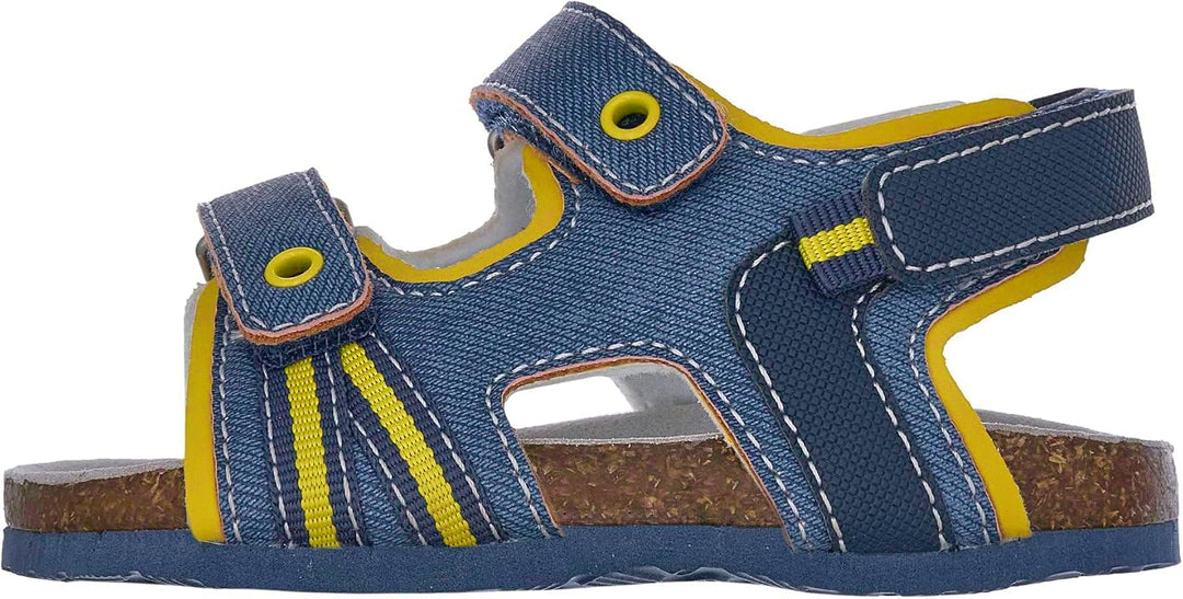 Chicco, Sandalen für Mädchen und Jungen, mit praktischem Dreifachverschluss, ideal für Strand und Sc