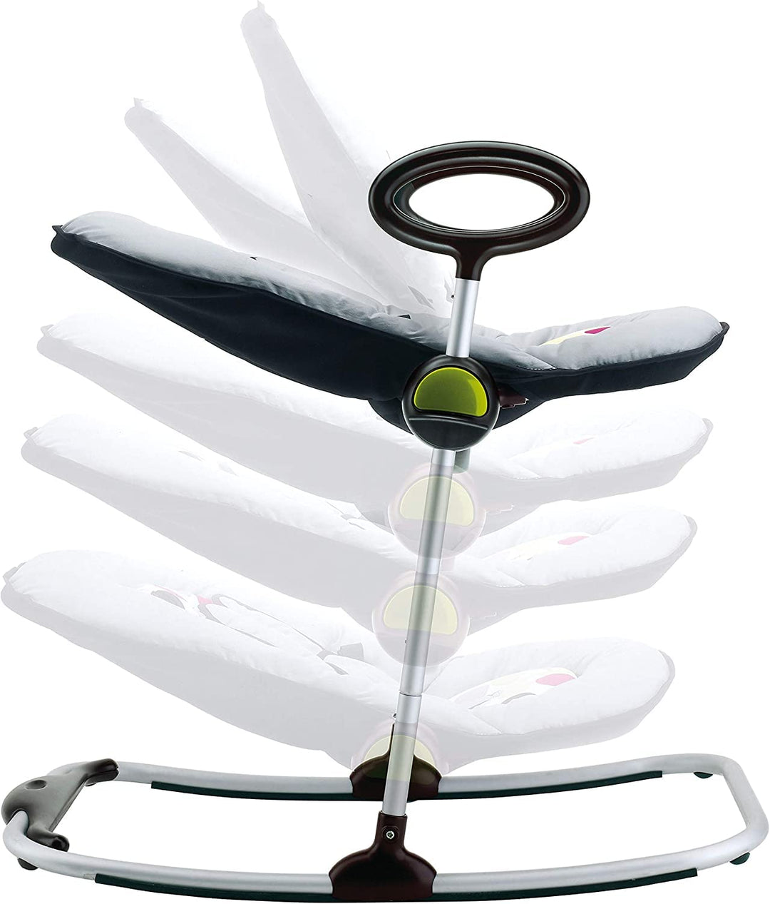 BÉABA, Up & Down III - Babywippe - Wippe für Babys und Kleinkinder - Höhenverstellbar - Schaukelfunk
