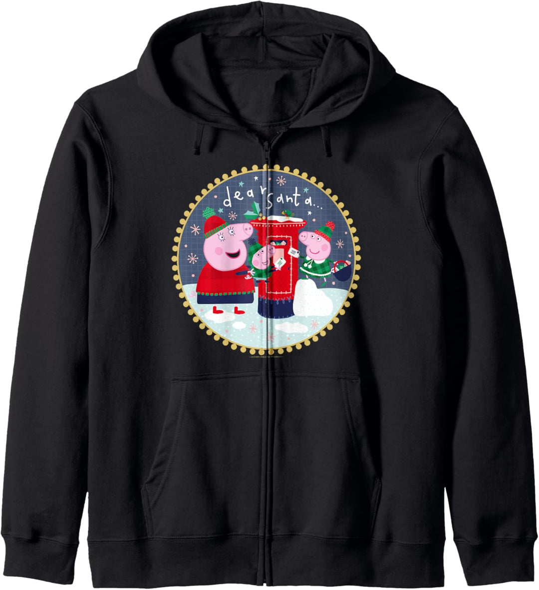 Peppa Pig Christmas Mail Kapuzenjacke