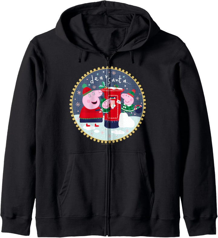 Peppa Pig Christmas Mail Kapuzenjacke