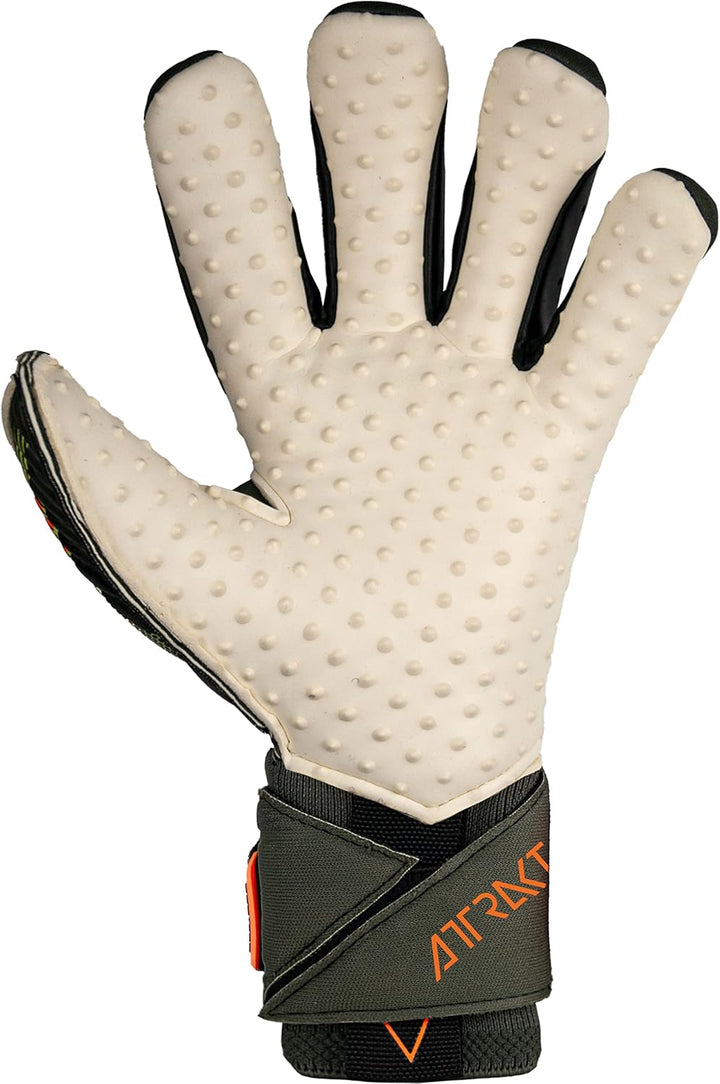 Reusch Attrakt Speedbump Ortho-tec warthandschuhe 8.5 Desert Green / Shock orng, 8.5 Desert Green /