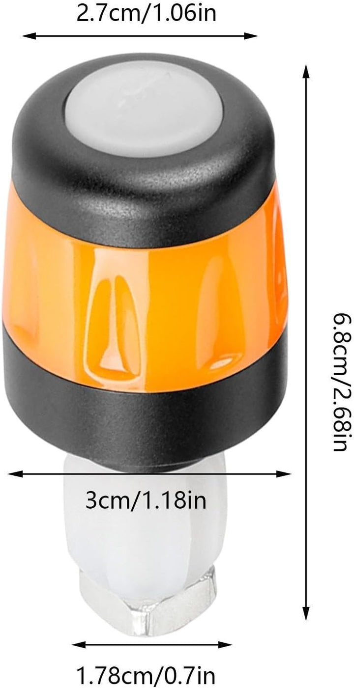 Lenker-Blinker, Multi-Modus-Griff, professionelles Scooter-Licht, 99 g, für Fahrräder, Nachtfahrten,