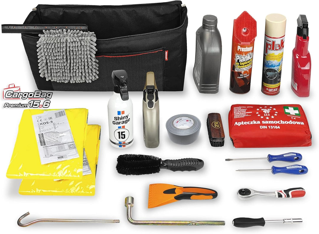 Cargo Bag Auto Organizer Universal Wasserdicht Cordura Einfache Klettbefestigung Ordnung im Auto Kom