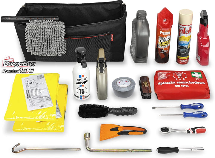 Cargo Bag Auto Organizer Universal Wasserdicht Cordura Einfache Klettbefestigung Ordnung im Auto Kom