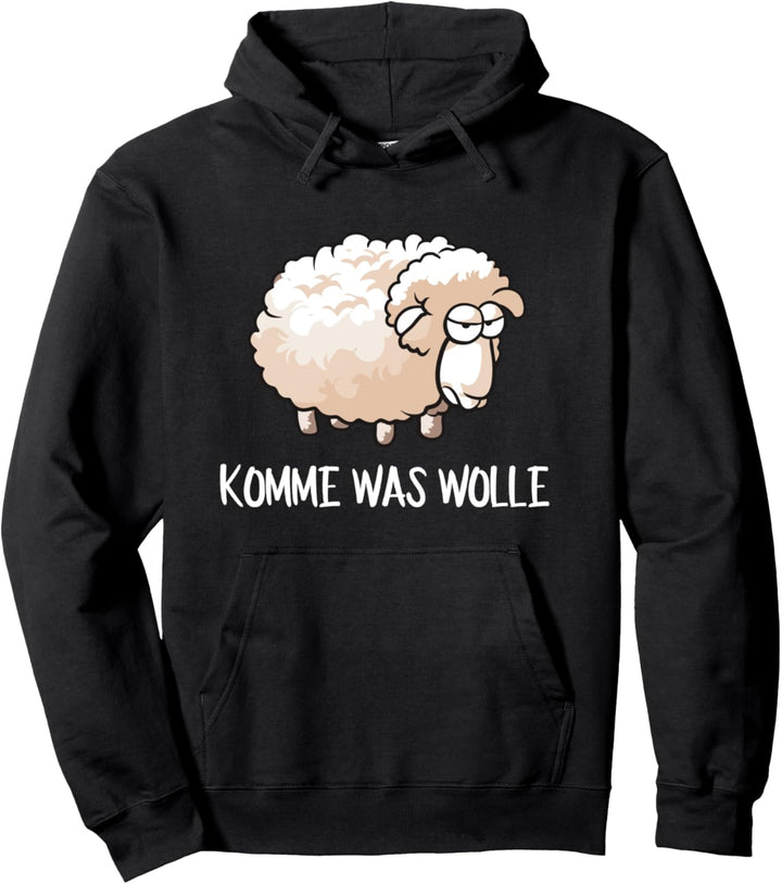 Komme Was Wolle Schaf Pullover Hoodie