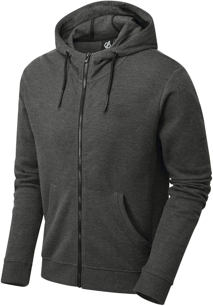 Dare 2b Herren Modulus Full Length Zip Handwarmer Pockets Adjustable Drawcord Hood Hoodie Strickware